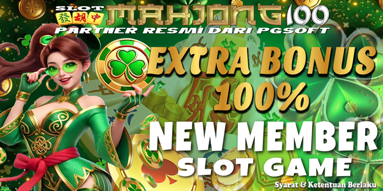 Mahjong100 Bonus New Member 100%