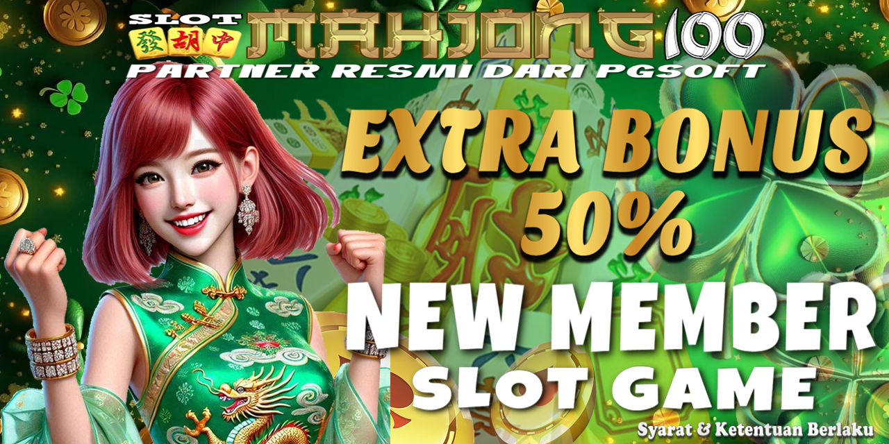 Mahjong100 Bonus New Member 50%