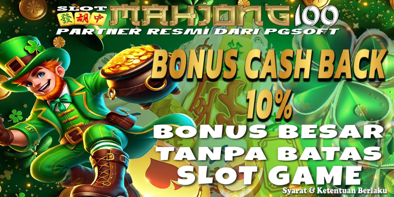 Mahjong100 Bonus Cash Back 10%