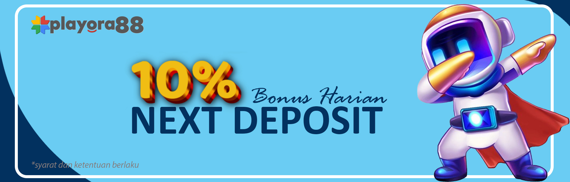 Bonus Deposit Harian 10%