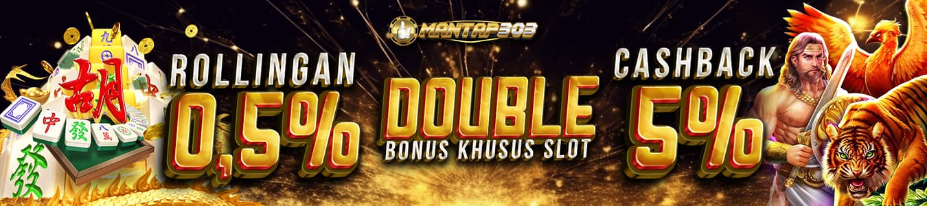 Double Cashback & Rollingan SLOT