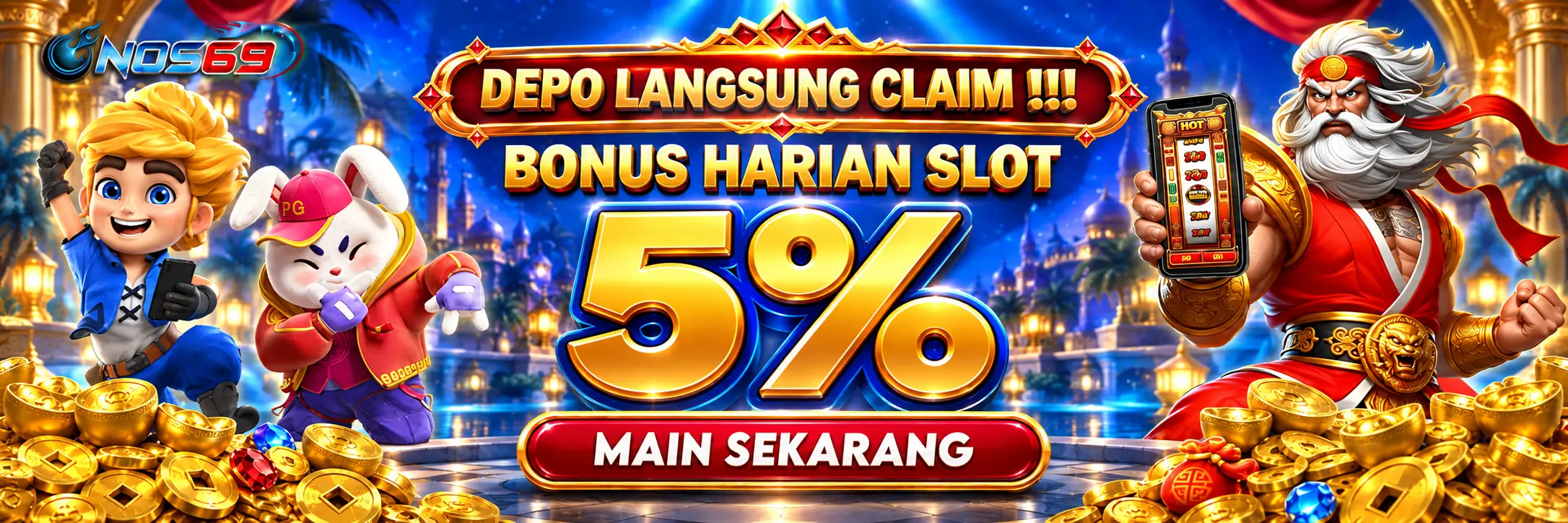 Bonus Harian 5% Slot